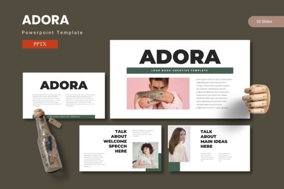 Adora: A Powerpoint Template for Stunning Presentations