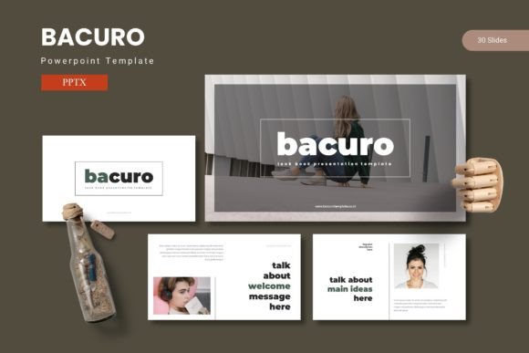 Bacuro: A Modern PowerPoint Template for Impactful Presentations