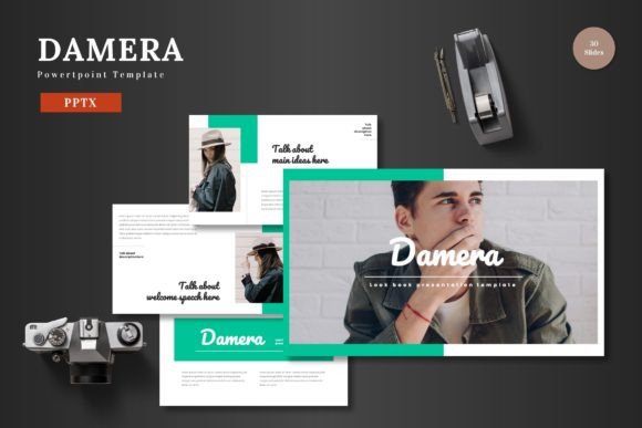 Damera - Powerpoint Template: Visually Stunning Presentations