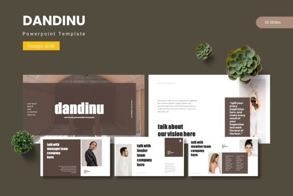 Dandinu - Google Slide Template for Polished Presentations