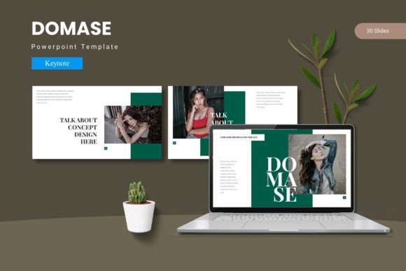 Domase - Keynote Template: A Modern Design Asset