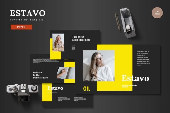 Estavo - Powerpoint Template: A Modern Design Solution