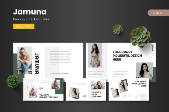 Jamuna - Google Slide Template for Modern Presentations