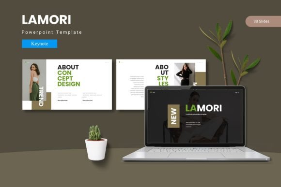 Lamori - Keynote Template: A Design-Forward Presentation Suite