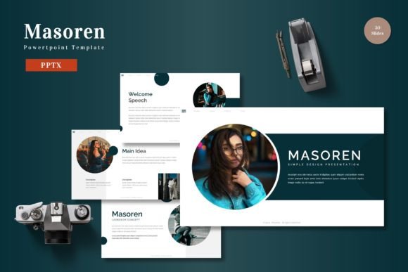 Masoren - Powerpoint Template: Elevate Your Presentations