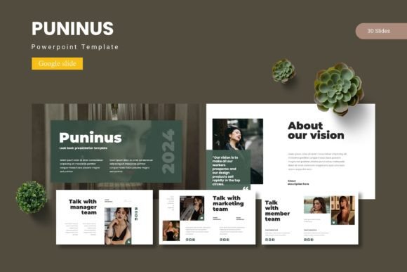 Puninus: A Modern Google Slide Template for Polished Presentations