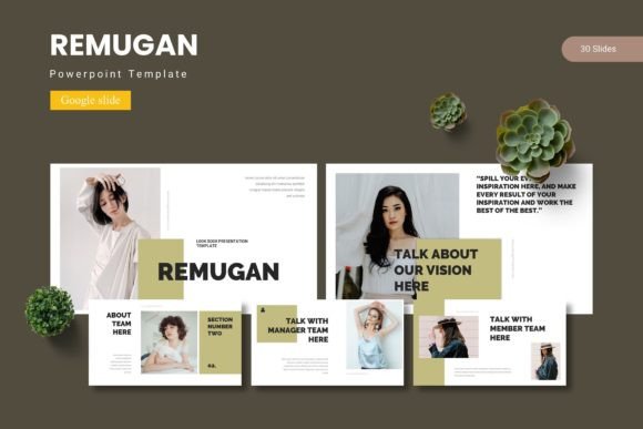 Remugan - Google Slide Template: Elevate Your Presentations