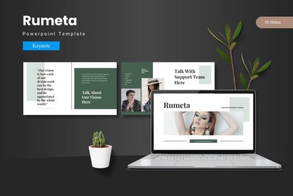 Rumeta: A Premium Keynote Template for Polished Presentations