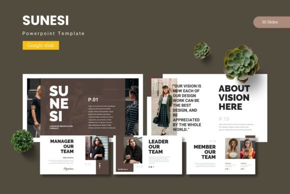 Sunesi: A Modern Google Slide Template for Polished Presentations